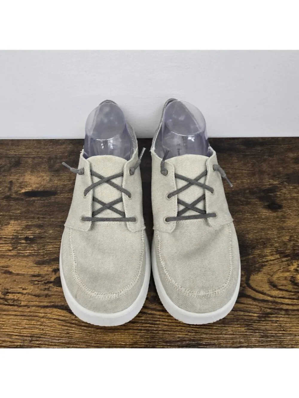 Chaco Chillos Slip On Shoes Sneakers Men’s Size 9.5 Luvseat Footbed Taupe EUC